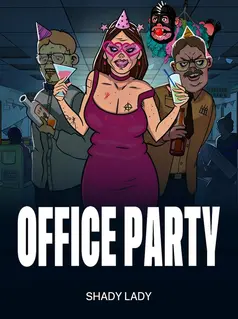 Office Party witziger Slot mit Büro-Thema und Bonus-Runden