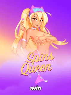 Spins Queen königlicher Slot mit Freispiel-Features und Wilds